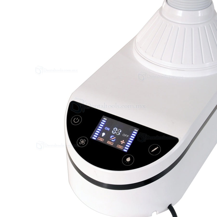 Colector de polvo para laboratorio dental de 230W con luz LED